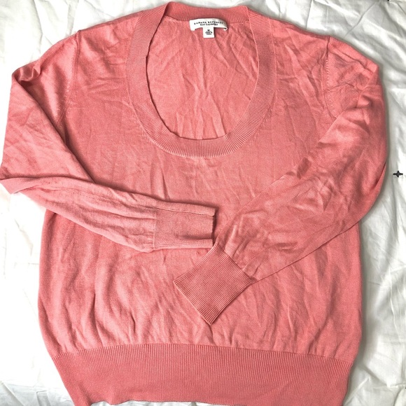 SILK & CASHMERE BLEND BANANA REPUBLIC PULLOVER SOFT SWEATER #54 - Picture 6 of 9